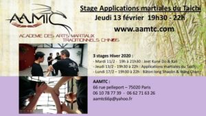 Applications martiales du Taichi