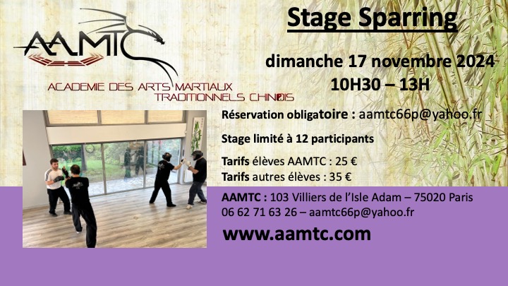 Stage AAMTC sparring nov 2024